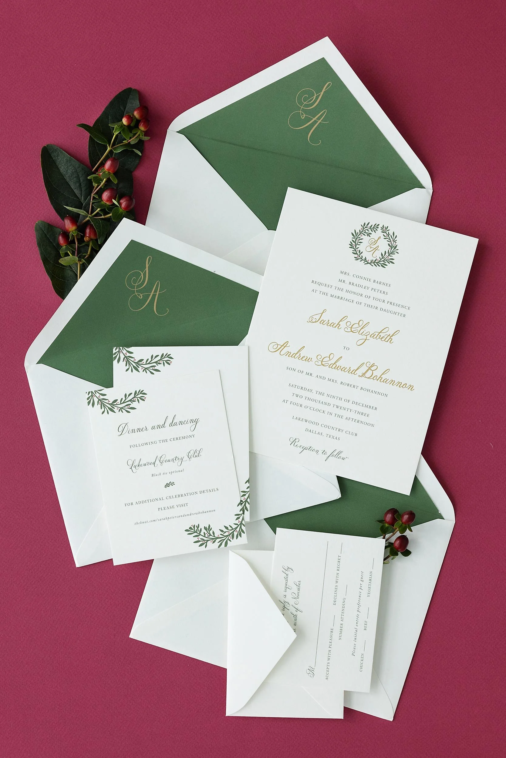 Traditional-Christmas-Wedding-Invitation-StampedPaperCo.jpg
