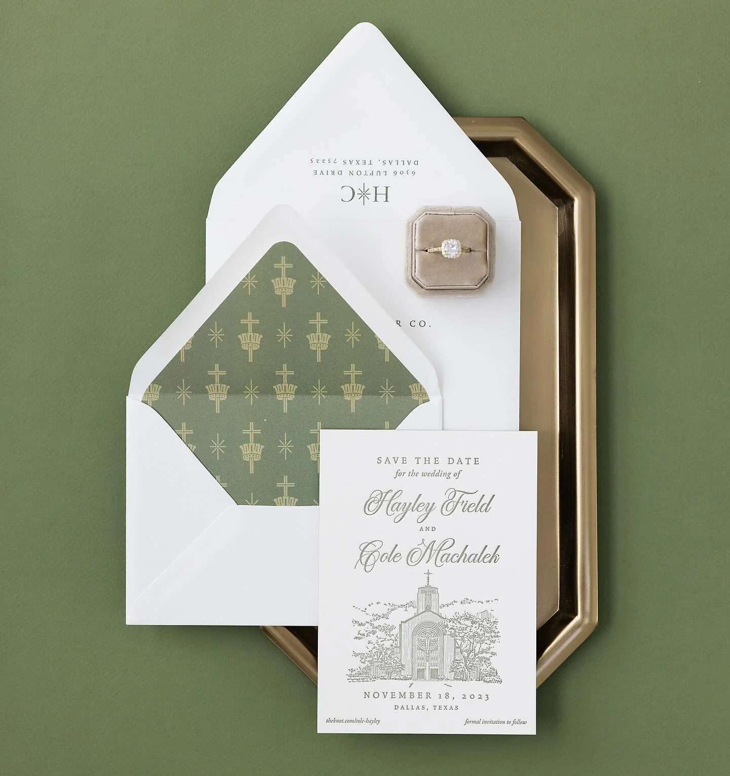 Newly engaged? Let&rsquo;s save your date. 💌 A beautiful beginning deserves a beautiful announcement. As we enter engagement season, we are here to design a custom save the date that will introduce your wedding with intention, detail and design. Let