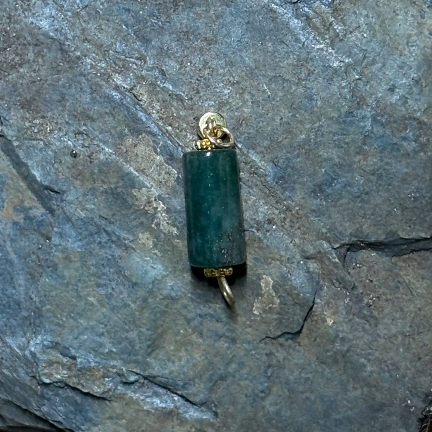 Jade bar pendant