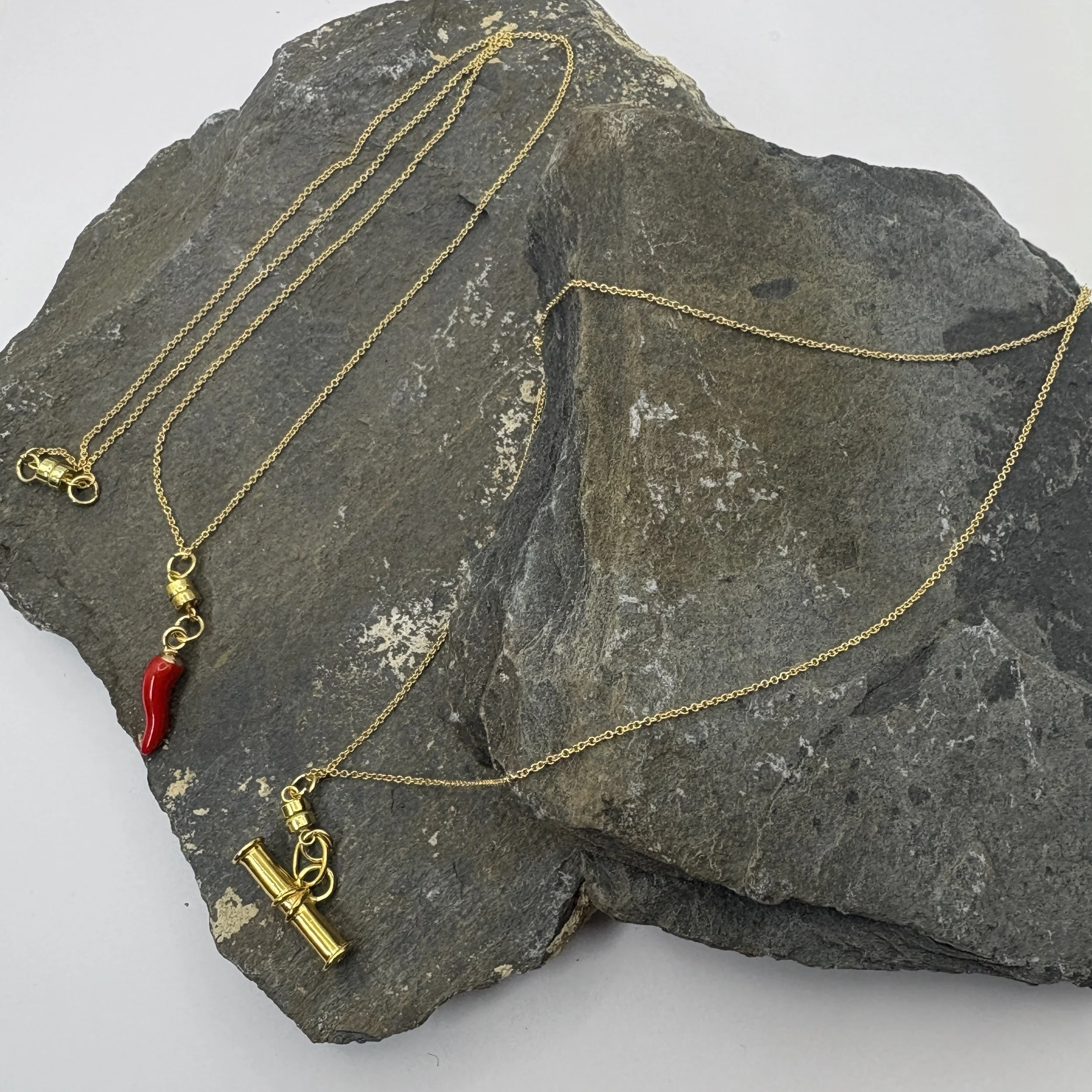 Fine gold cable chain