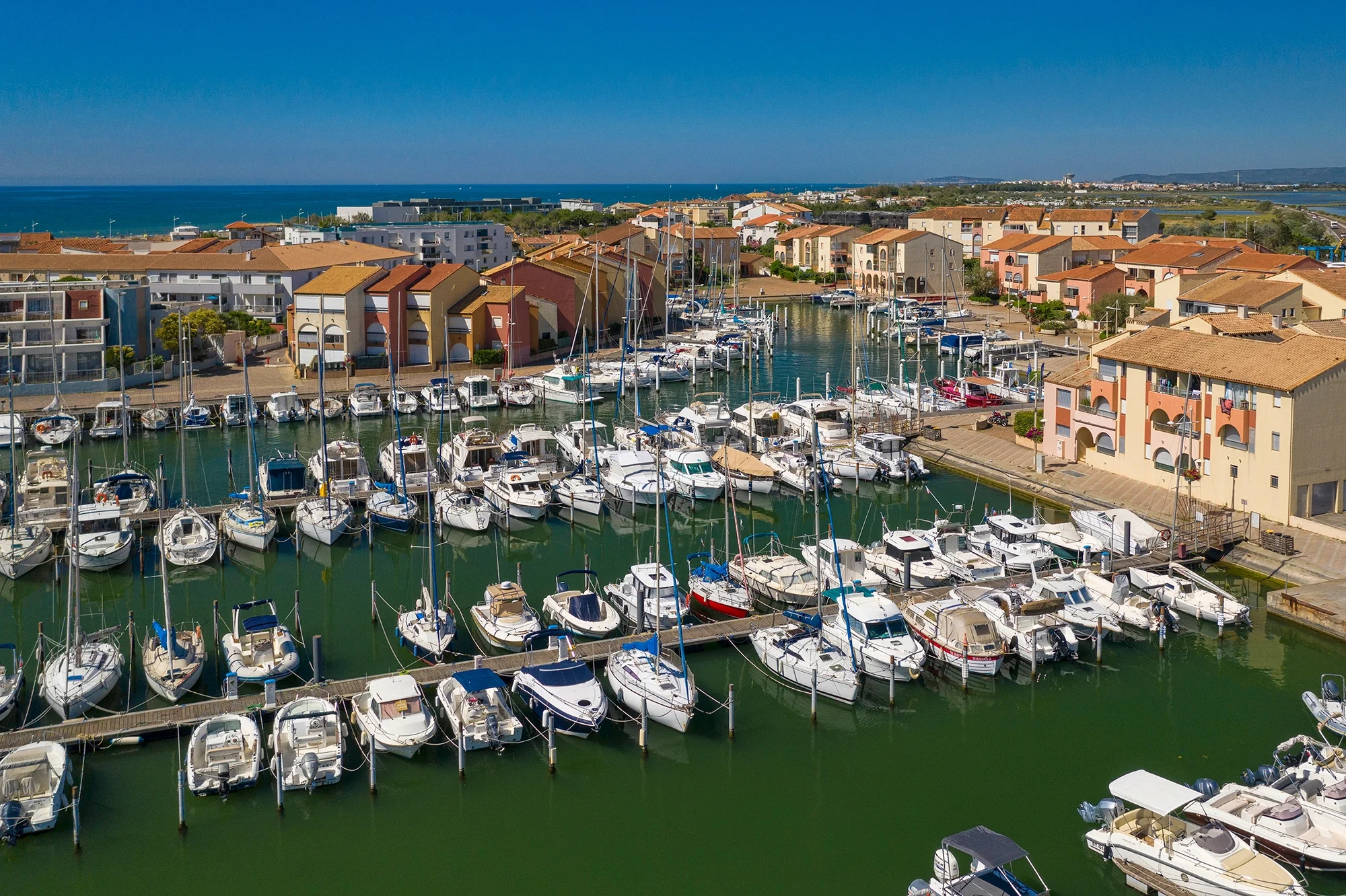 Photographe du patrimoine pour Office de Tourisme de Mauguio-Carnon, Port de Carnon, Hérault, Occitanie