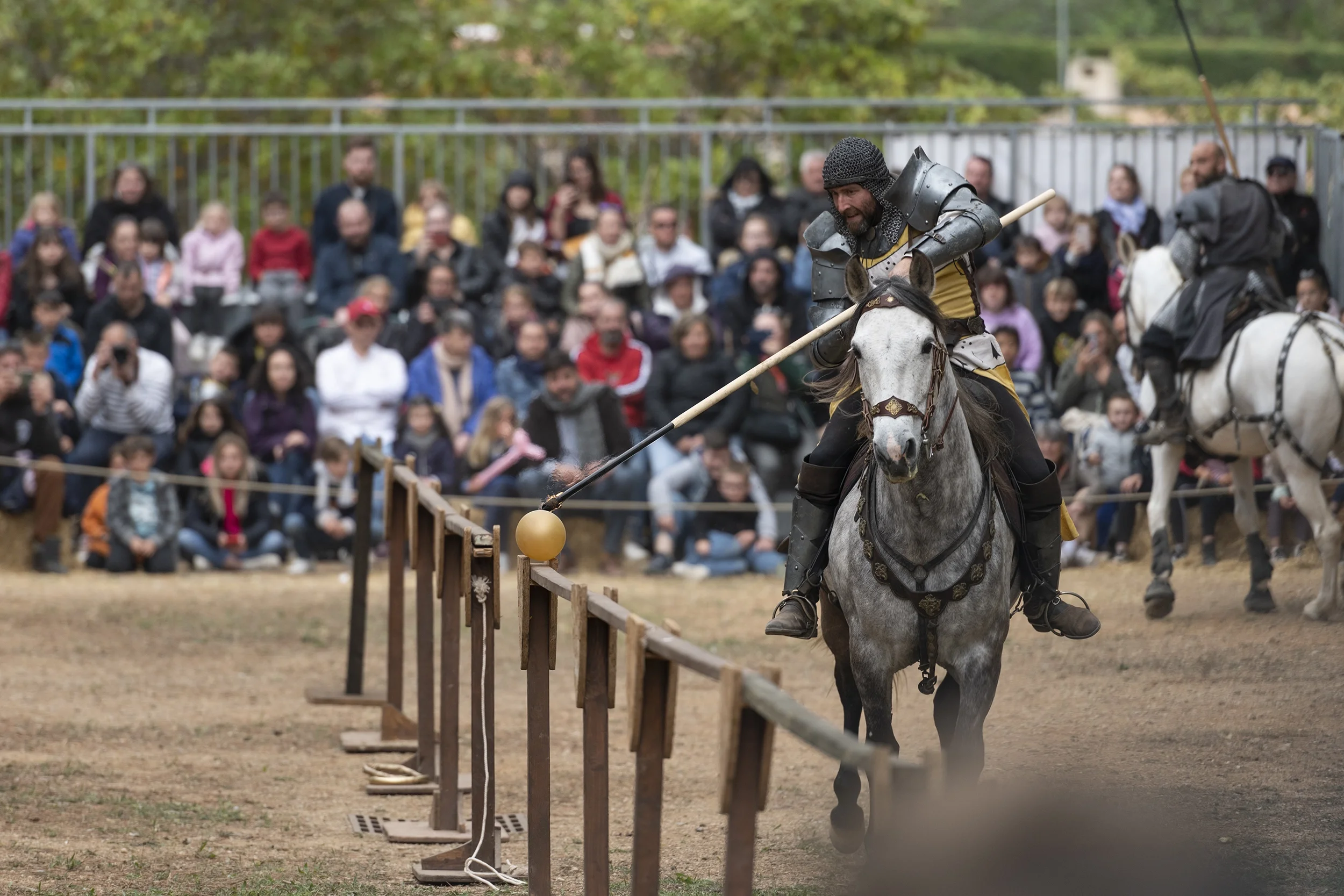 reportage évènementiel journée médiéval, spectacle chevalier, Occitanie