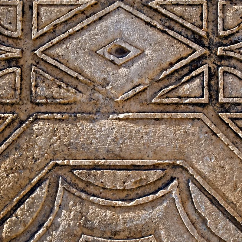 Photographie du patrimoine, détail architecture, temples romains de Baalbeck au Liban