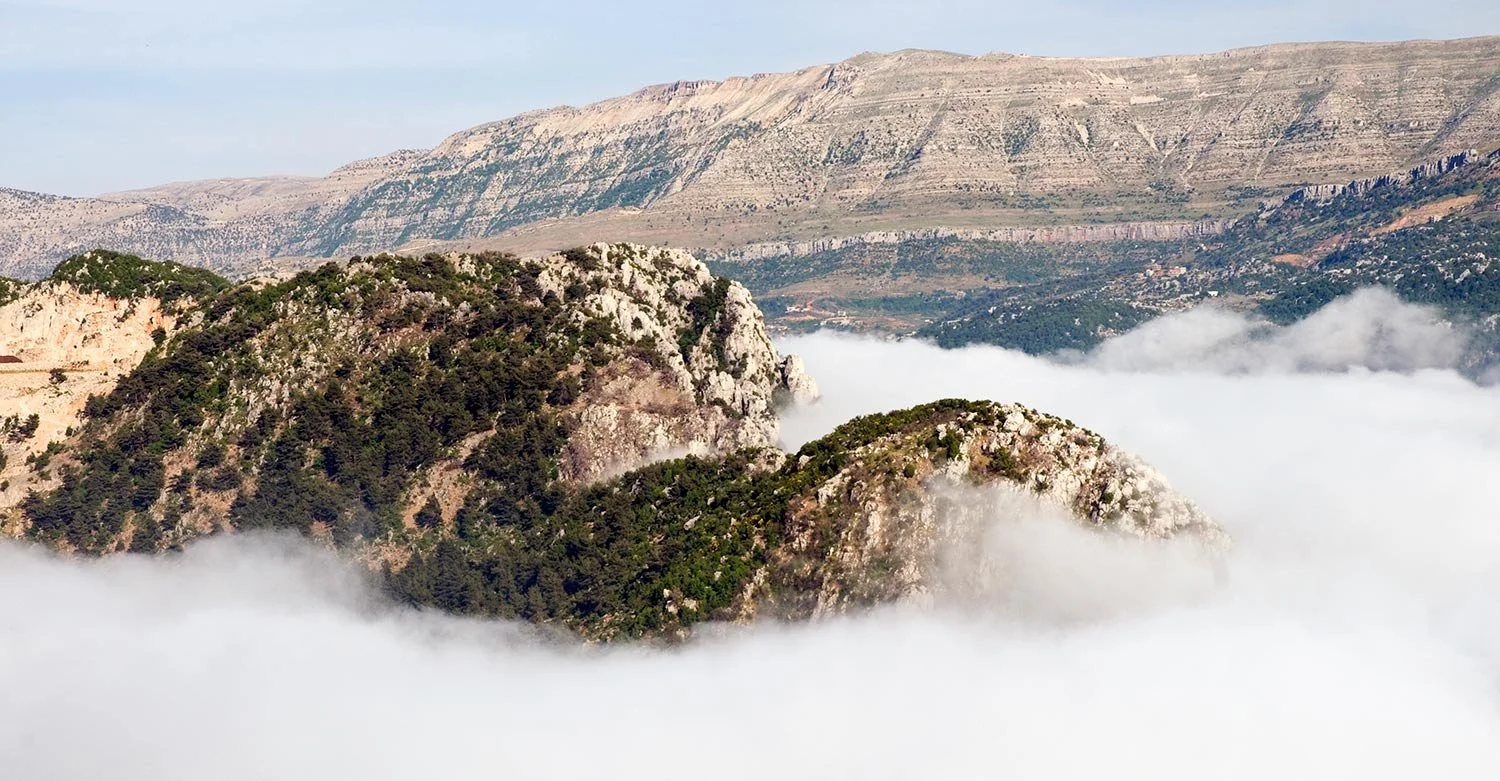 Vue documentaire de la région de Byblos au Liban