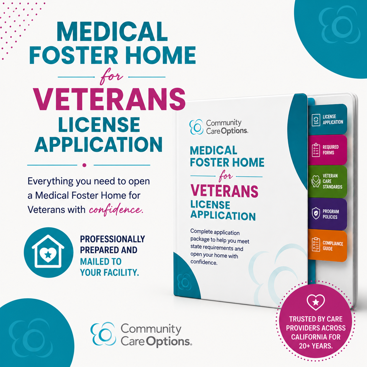 Medical Foster Home for Veterans License Application