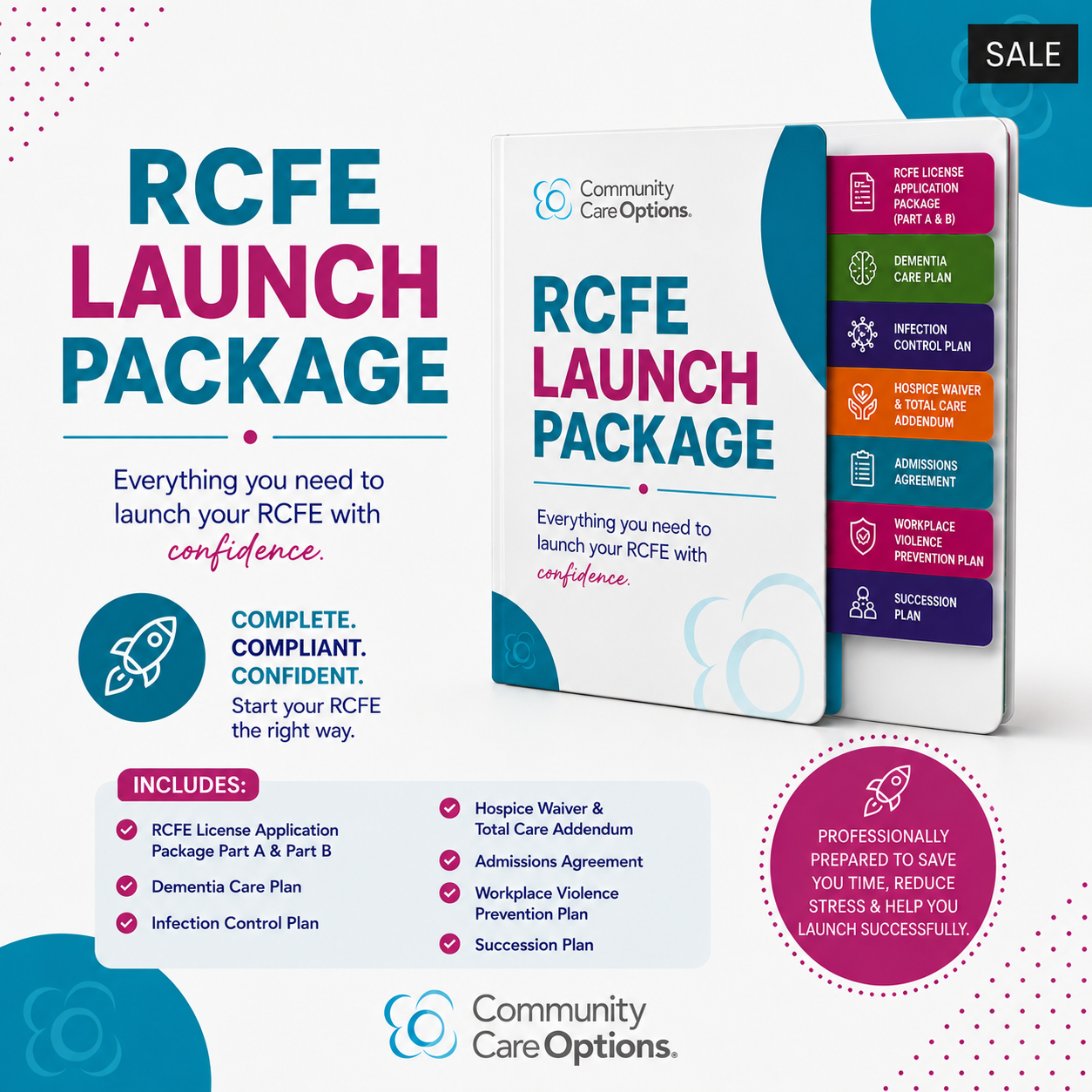 RCFE Launch Package (No Initial Certification)