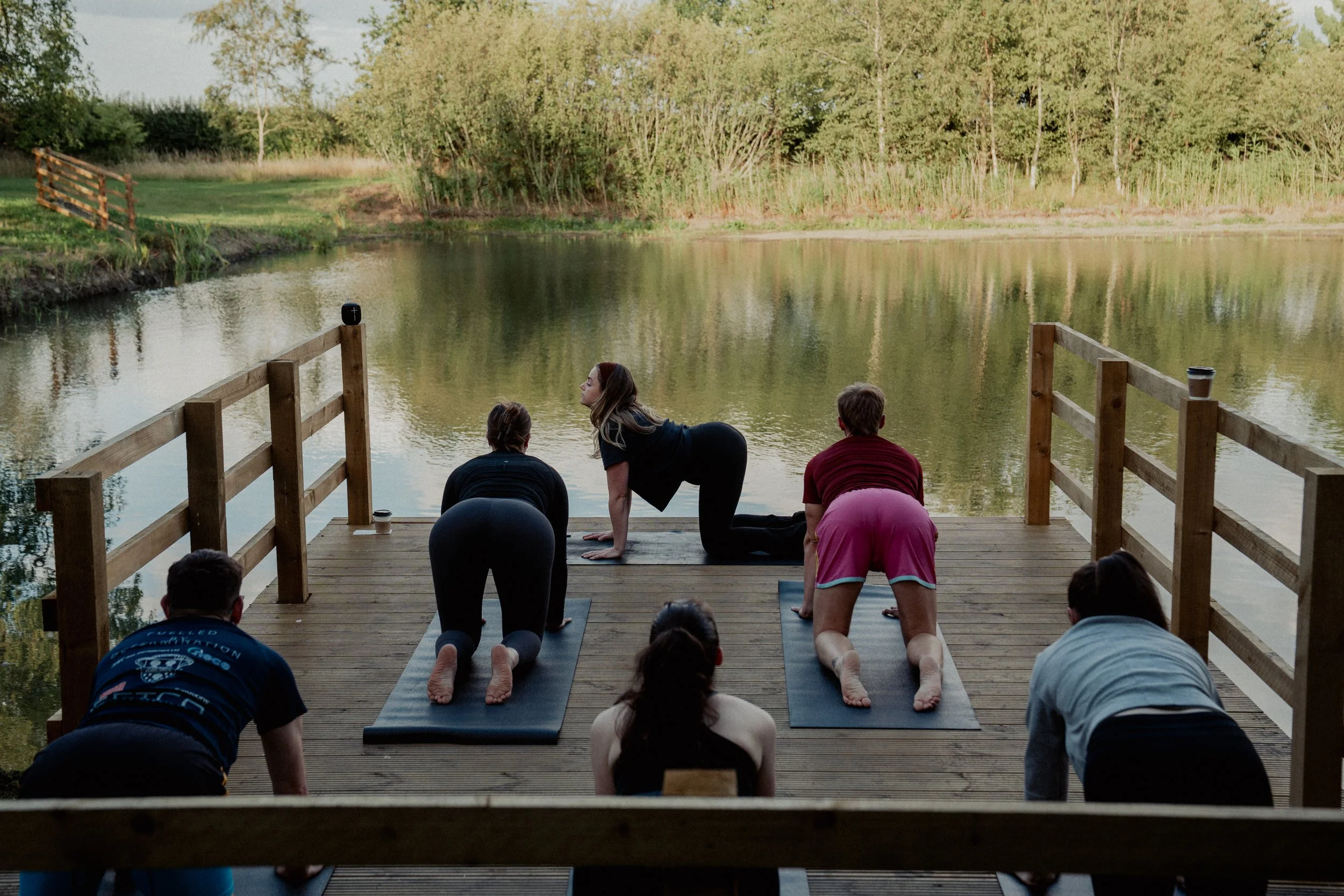 Yoga by the Lake
