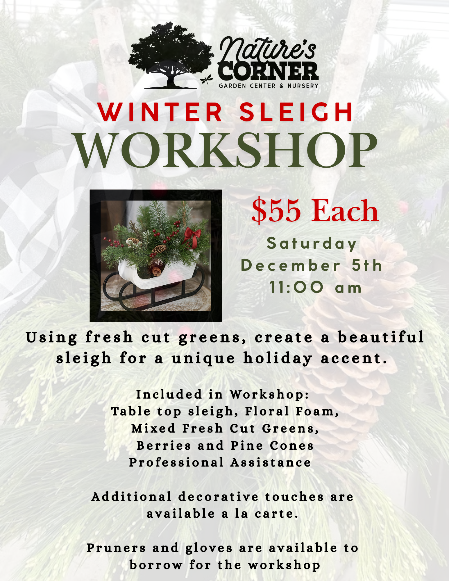 Sleigh Workshop 2026