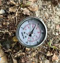 Water gage well water testing