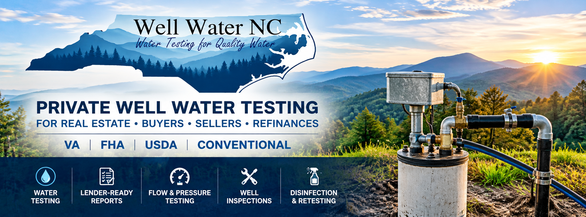 North Carolina Well Water Testing