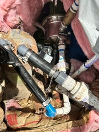 Well water testing, insulation, and construction materials.