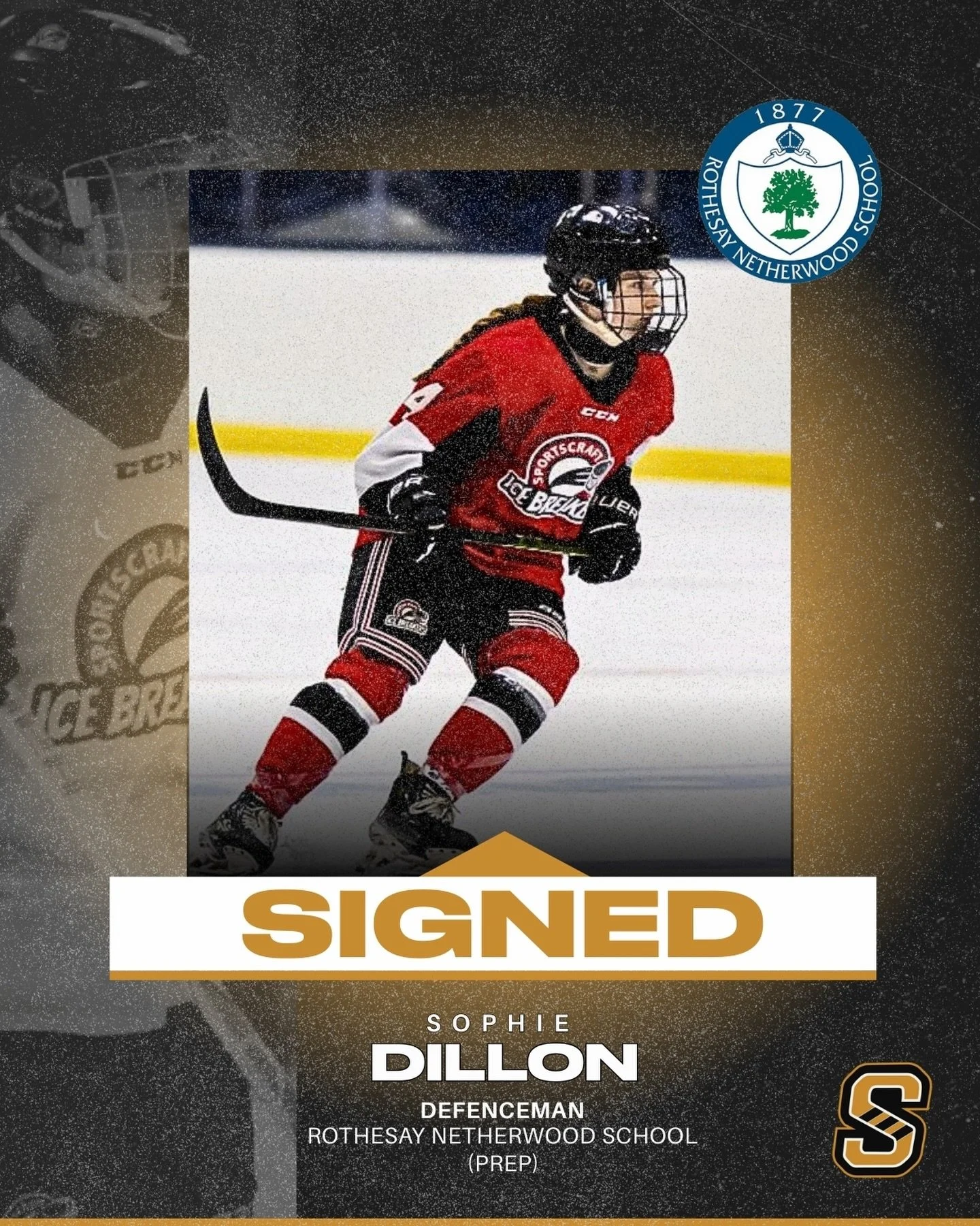 SIGNED ✍️
Newfoundland&rsquo;s own Sophie Dillon (2011 defenceman) is taking her game to @rnsprephockey for the 2026&ndash;27 season.

From U15 AAA with the Eastern Ice Breakers to the next level&hellip;let&rsquo;s go, Sophie! 🔥