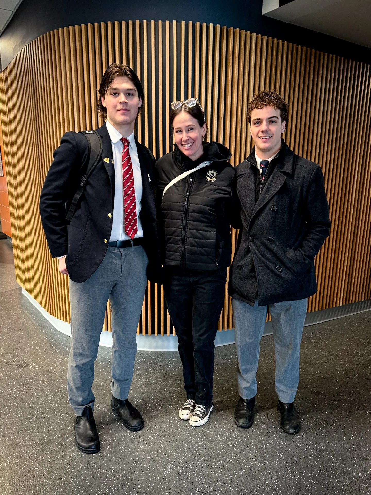 Great time at Ridley College for the TNPHL Championship Series today with SHM clients Parker Banks (Newfoundland) and Max Bonin (Ontario) of @stansteadhockey. Stanstead took down Nichols School in an exciting 4-3 win to take home the bronze.