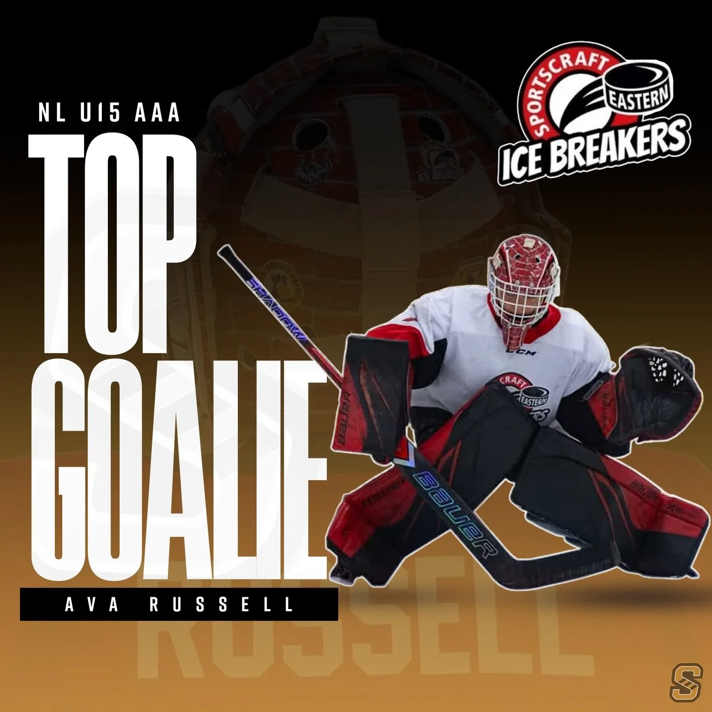 TOP GOALIE 🏆

Congratulations to 2011-born goaltender Ava Russell (@a.russell2011) on being awarded the Top Goalie award for the U15 AAA girls league in Newfoundland! 

We&rsquo;re so proud of you, Ava! Big things ahead!