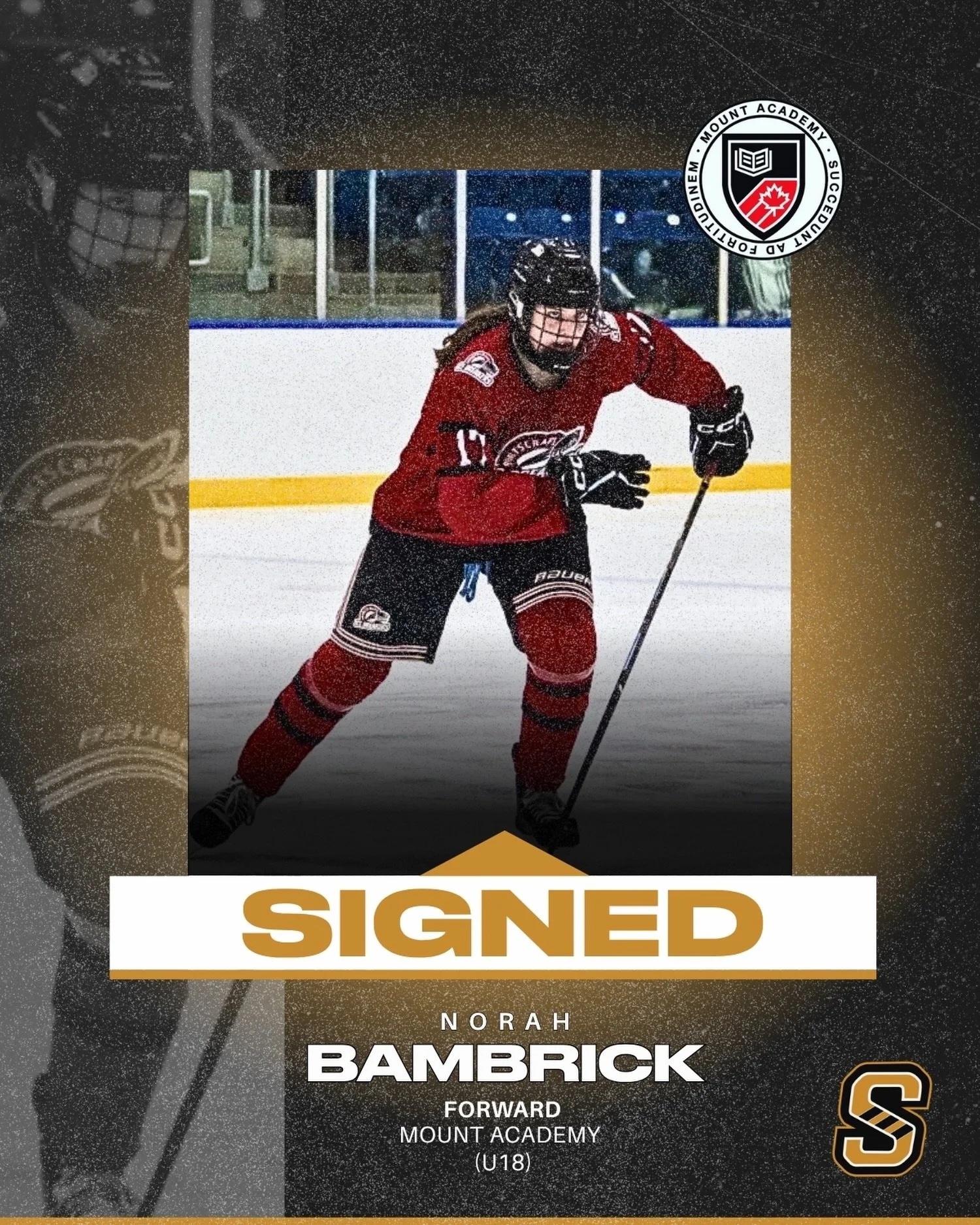 SIGNED ✍️

Newfoundland&rsquo;s own Norah Bambrick (2010 forward) is heading to PEI for the 2026&ndash;27 season to play for Mount Academy&rsquo;s U18 team! 

Congrats, @nb_hockey17!