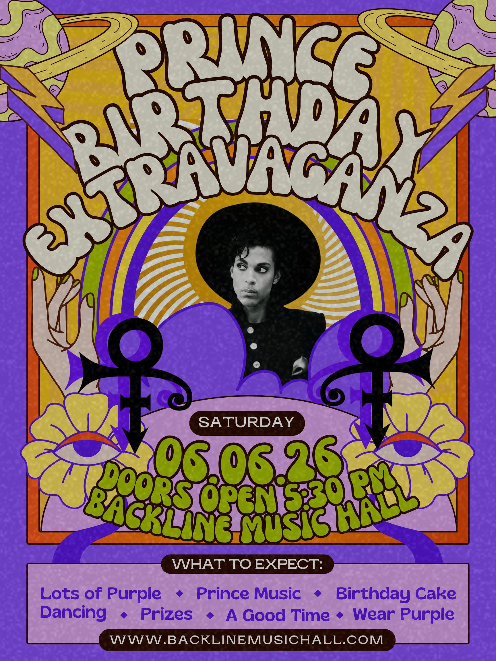 Yellow Green  Psychedelic Retro Illustrative Music Concert Poster.png