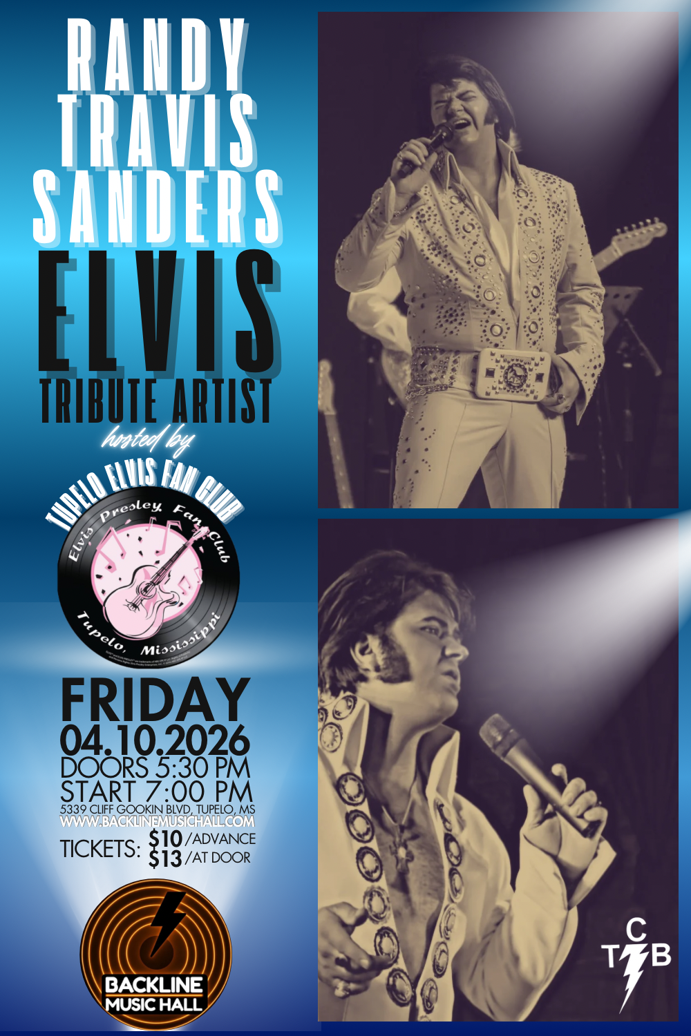 04.10.26 Randy Travis Sanders Elvis Tribute Artist — BACKLINE MUSIC ...