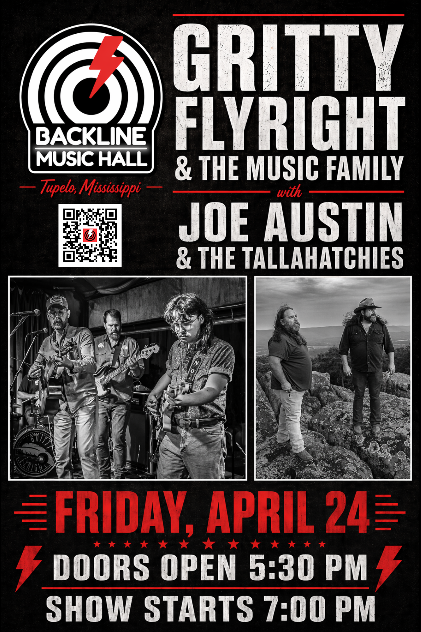 2026.04.24 Gritty Flyright & The Music Family with Joe Austin & Brian Sherwood