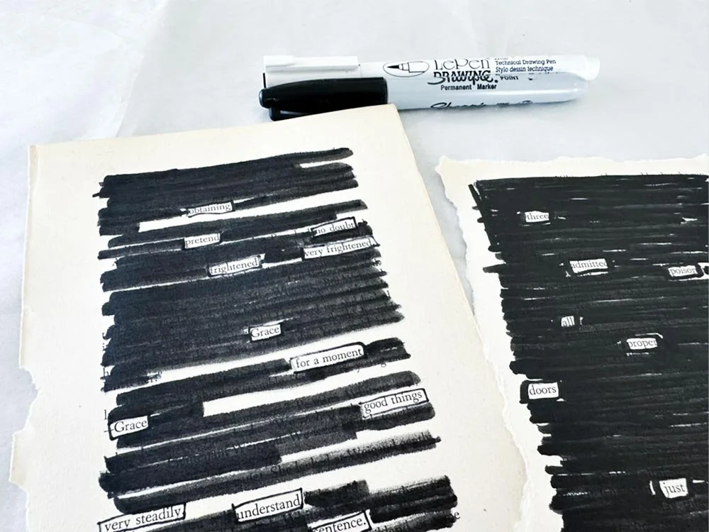 Art Pop-Ins: Found Poetry