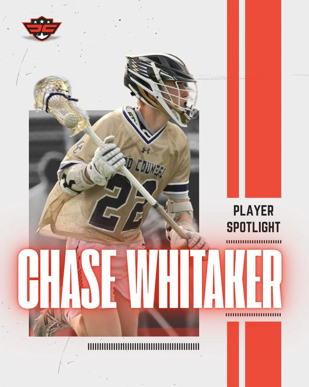 Player Spotlight: @chase_witty, &lsquo;28 Metro
🥍 Position: Attack/Midfield
High School: @olgchs 

&ldquo;I really appreciate the extra work the coaches put in to make me a better player and person.&rdquo;

Chase Whitaker credits DC Express with pus