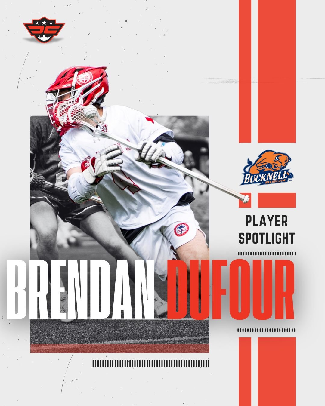 @dufourbrendan | '26 Black + @bucknell_mlax commit
Midfield | @ stjohnschs

Dodger.🌪️

Brendan's game starts with his ability to attack defenders and create offense. Quick first step, confident with the ball, and always looking to make a play. 

Pos