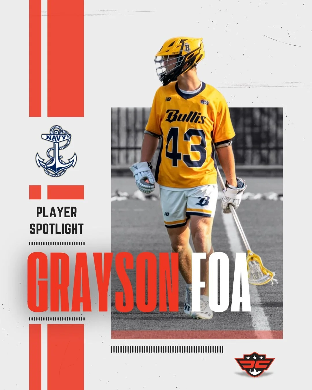 @gray_foa | '27 Black + @navymlax commit
Defense | @bullis_school

Physical and vocal defender. 🧱 

Grayson is present on the ball, tough, disciplined, and ready to battle for every possession. He is a true defensive leader who communicates on the f
