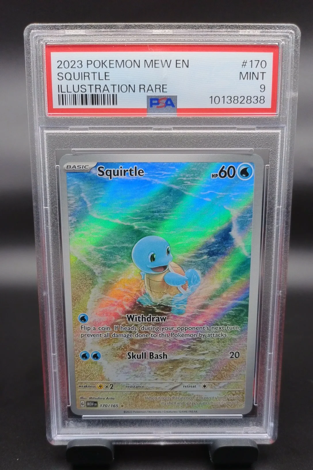 PSA 9 Squirtle MEW