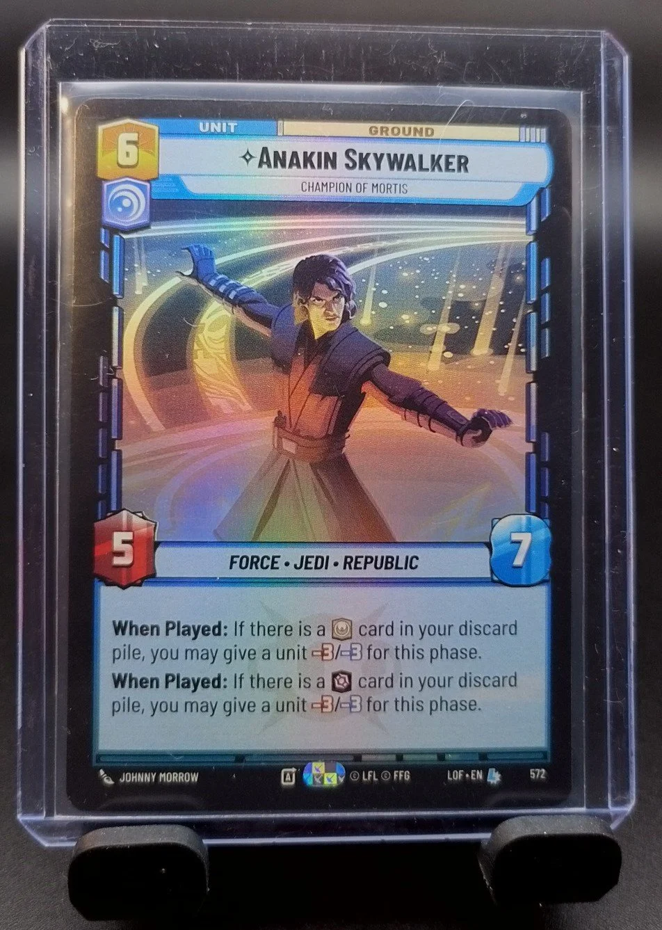 Anakin Skywalker - Champion of Mortis (Foil) - Legends of the Force (LOF)