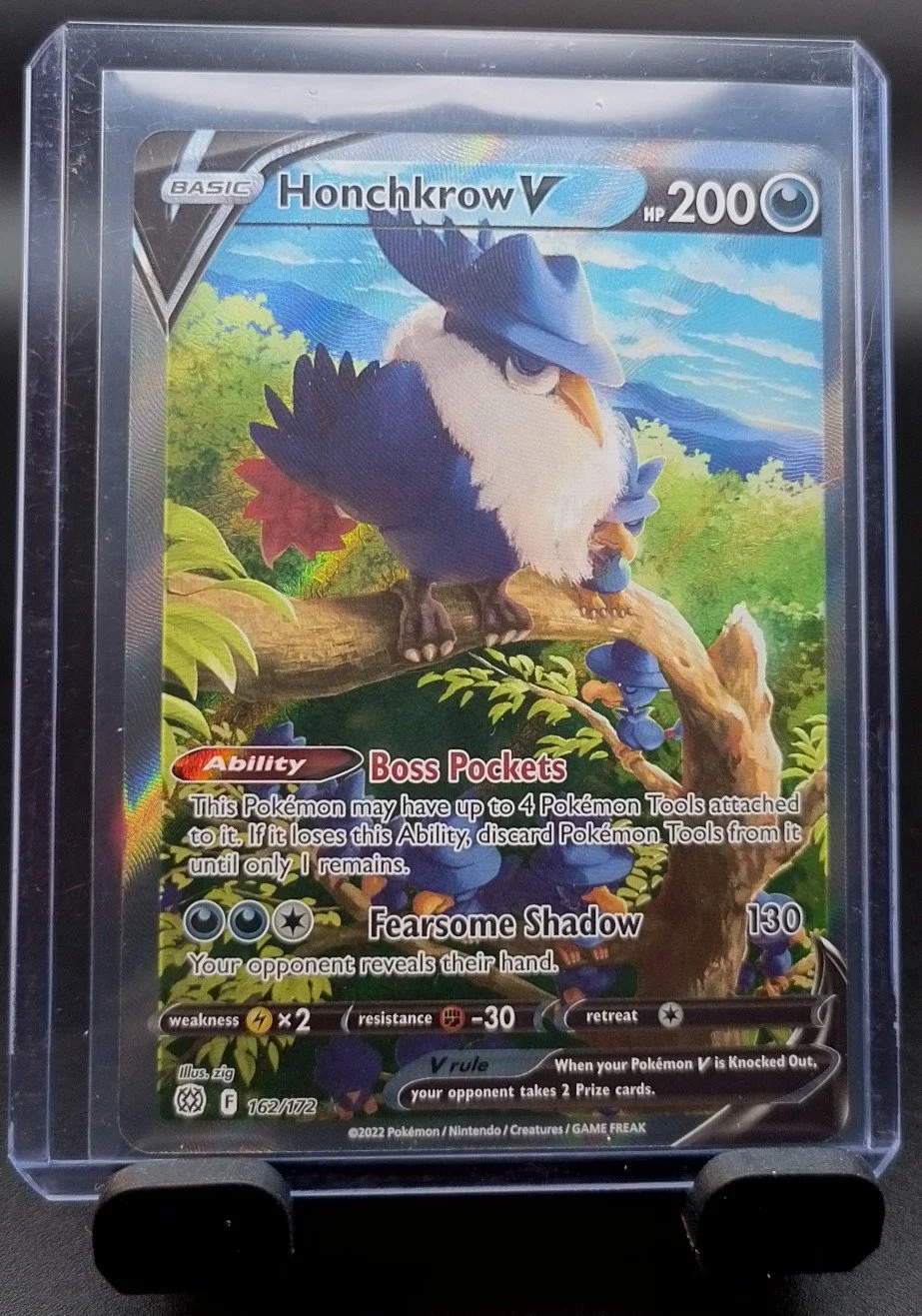 Honchkrow V (Alternate Full Art) - SWSH09: Brilliant Stars (SWSH09)