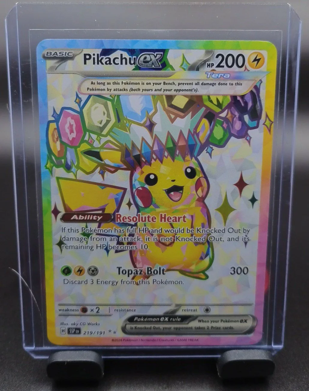 Pikachu Surging Sparks UR