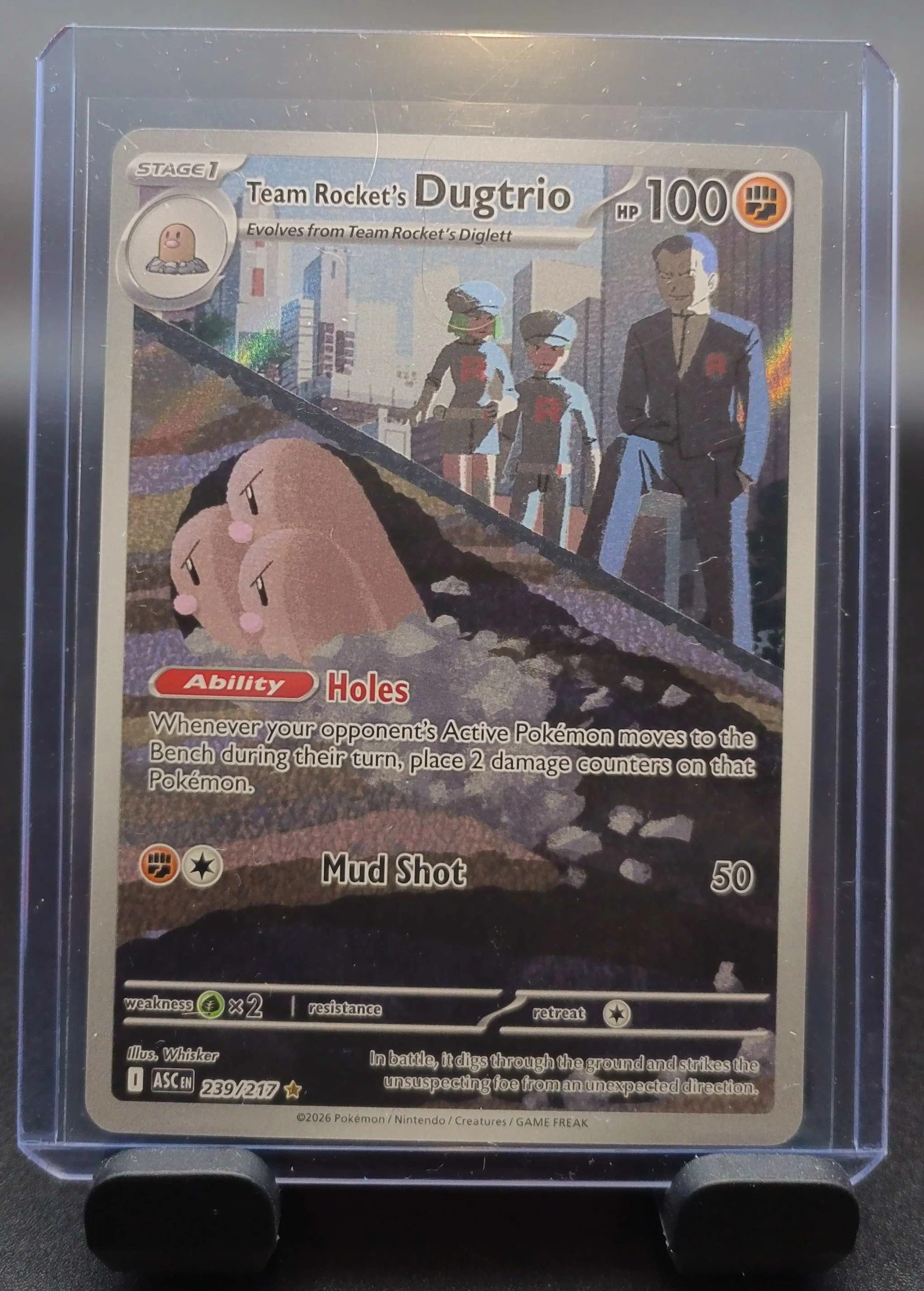 Team Rocket's Dugtrio - 239/217 - ME: Ascended Heroes (ASC)