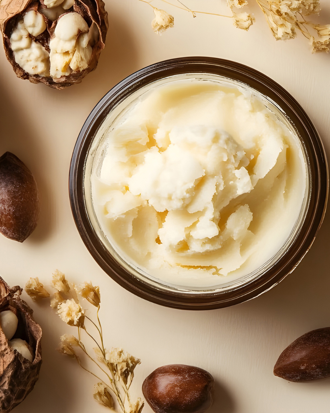 Shea Butter: The cornerstone of African skincare. Rich in fatty acids and vitamins A and E, shea butter deeply moisturizes, soothes inflammation, and restores the skin's natural barrier.