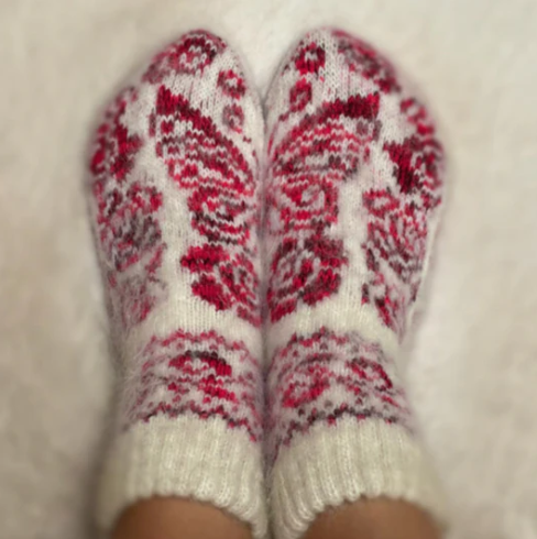 Goat Hair Socks by Siberia Spirit