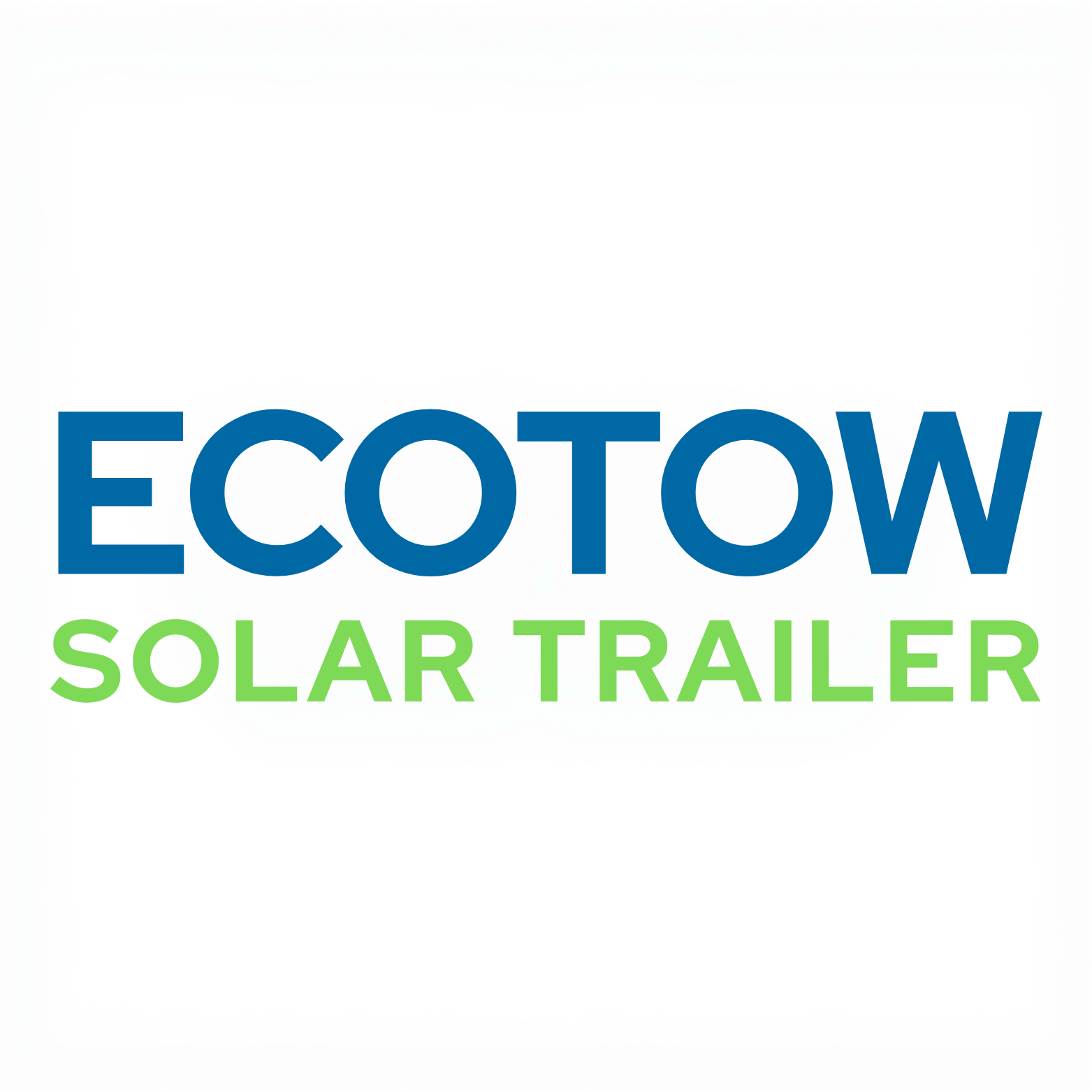 EcoTow Solar Trailer