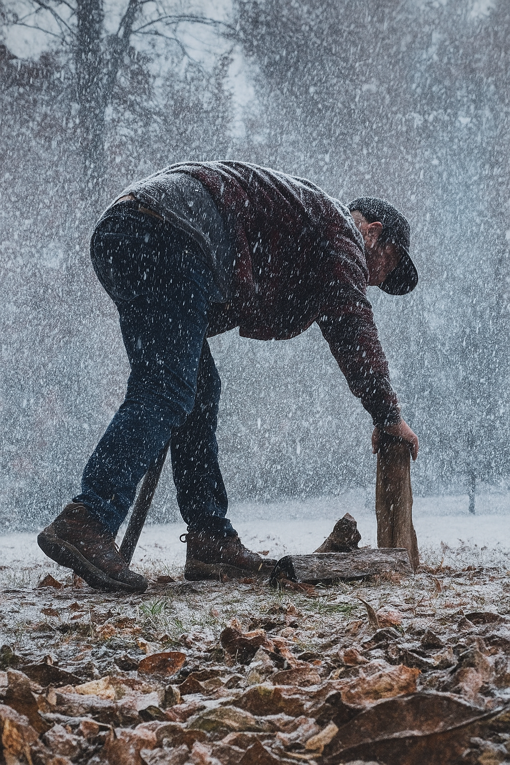 Snow, Sleet, and the Stranger Who Saw Too Much