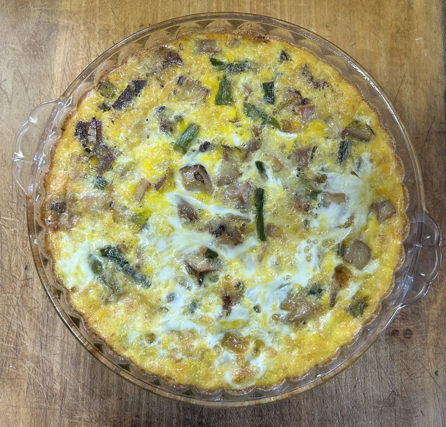 Mushroom Asparagus Frittata