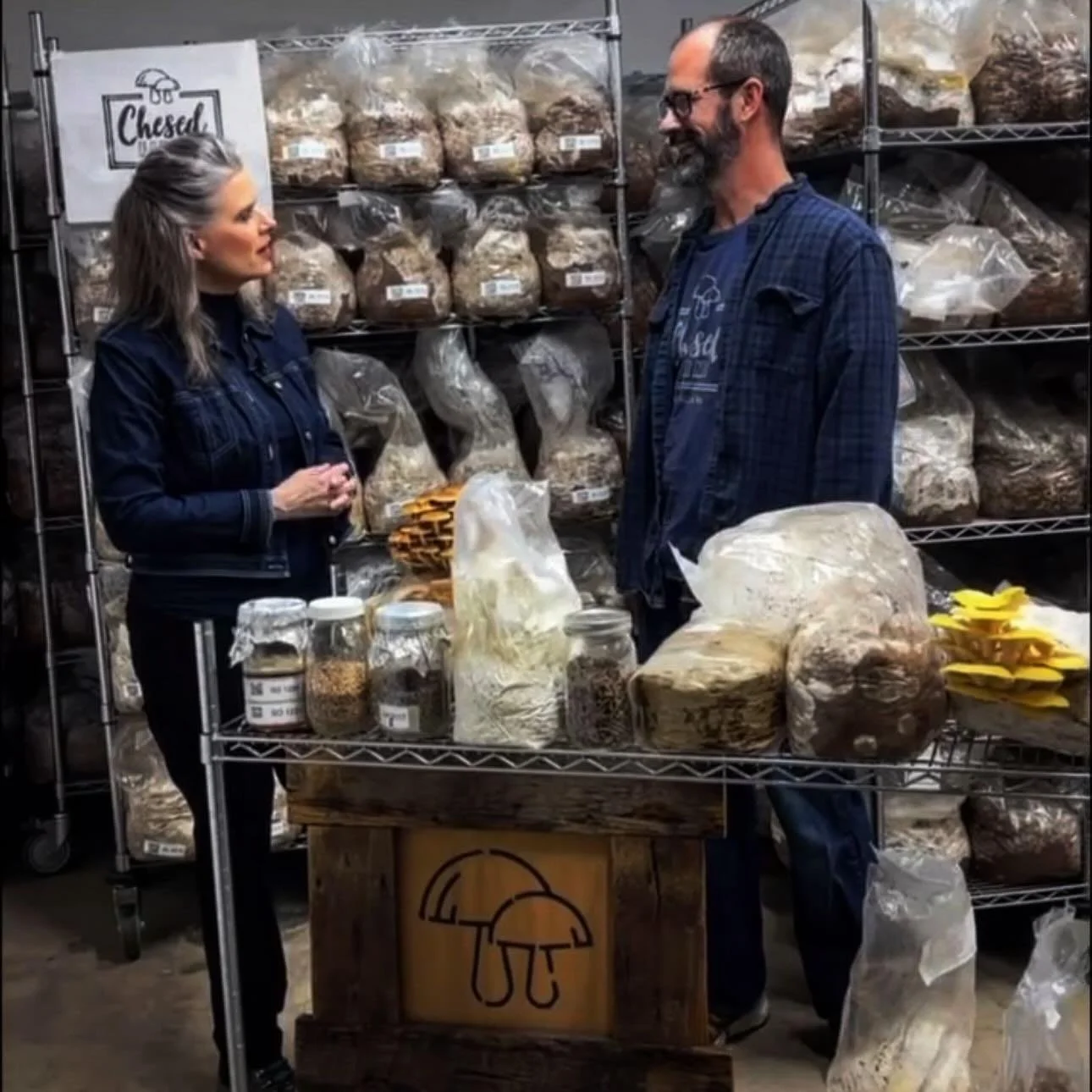 Chesed Farms Talks Mushrooms with HomeTown.