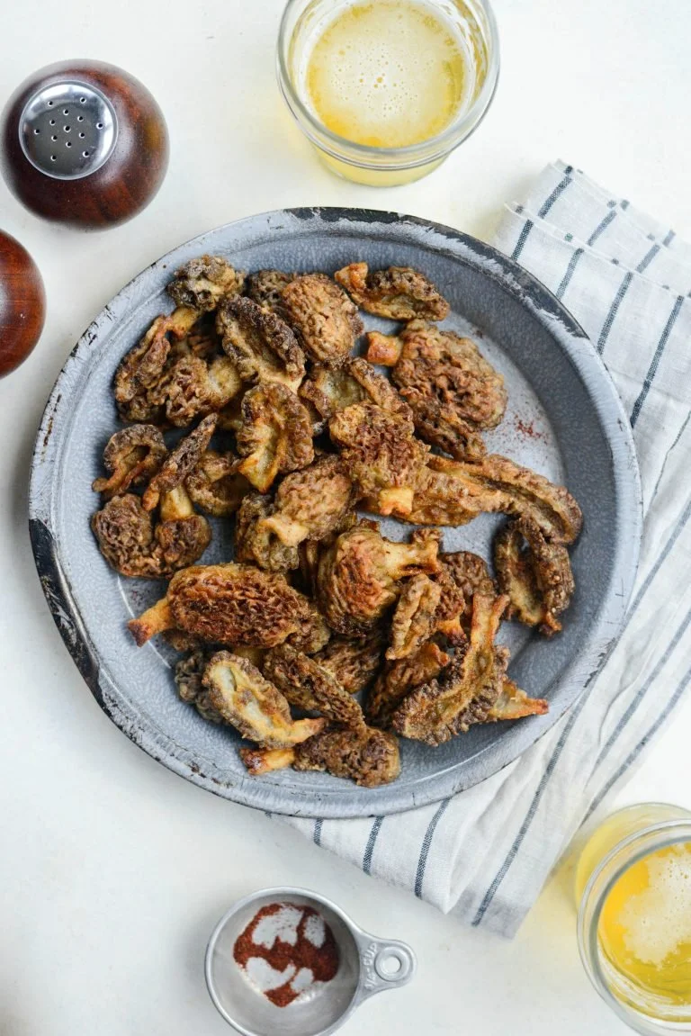 Pan Fried Morel Mushrooms 