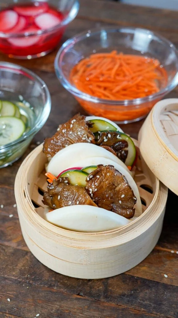 Blue Oyster Mushroom Bao Recipe