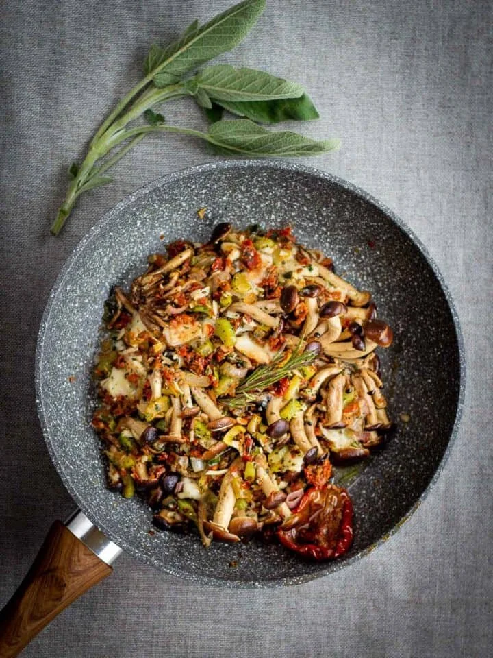 Herby Pioppino Mushroom Recipe
