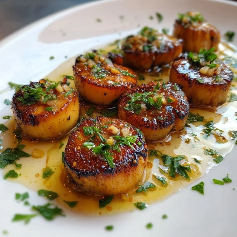 Crispy Royal Trumpet Scallops