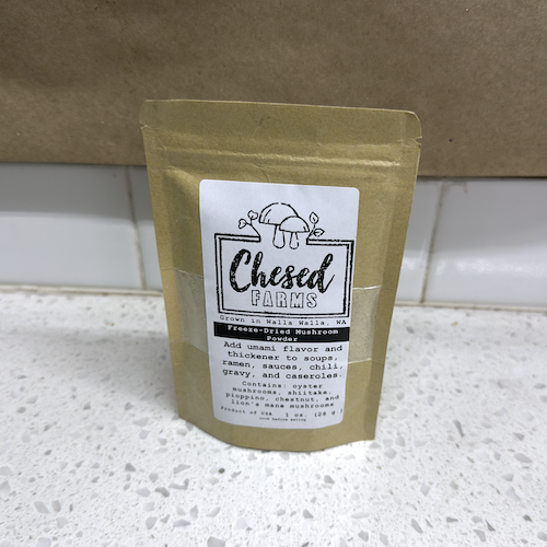 Freeze-Dried Mushroom Mix Powder - 1 oz.