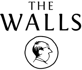 The logo of the television series 'The Walls' featuring the title and an illustration of a person's profile enclosed in a circle.