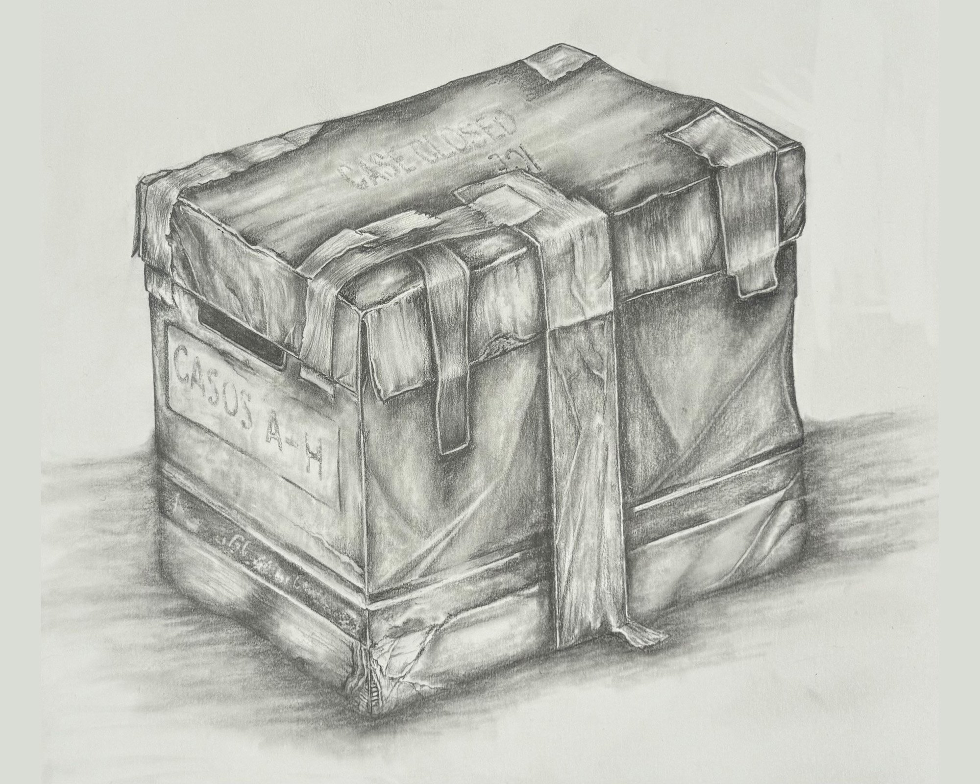 Case Close
Graphite on paper
18" W x 24" H
2026