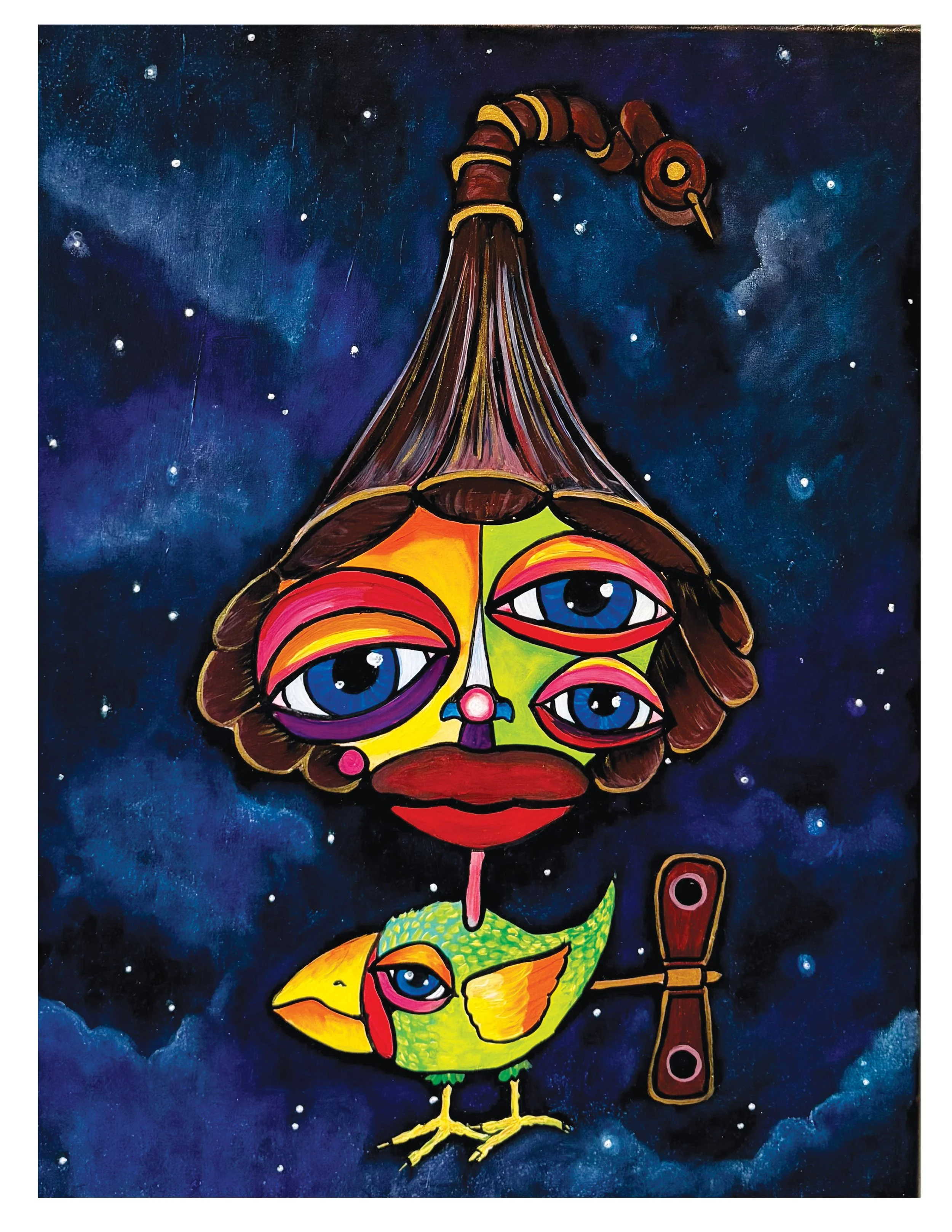 The Toy. Acrylic on canvas. 11x16 in