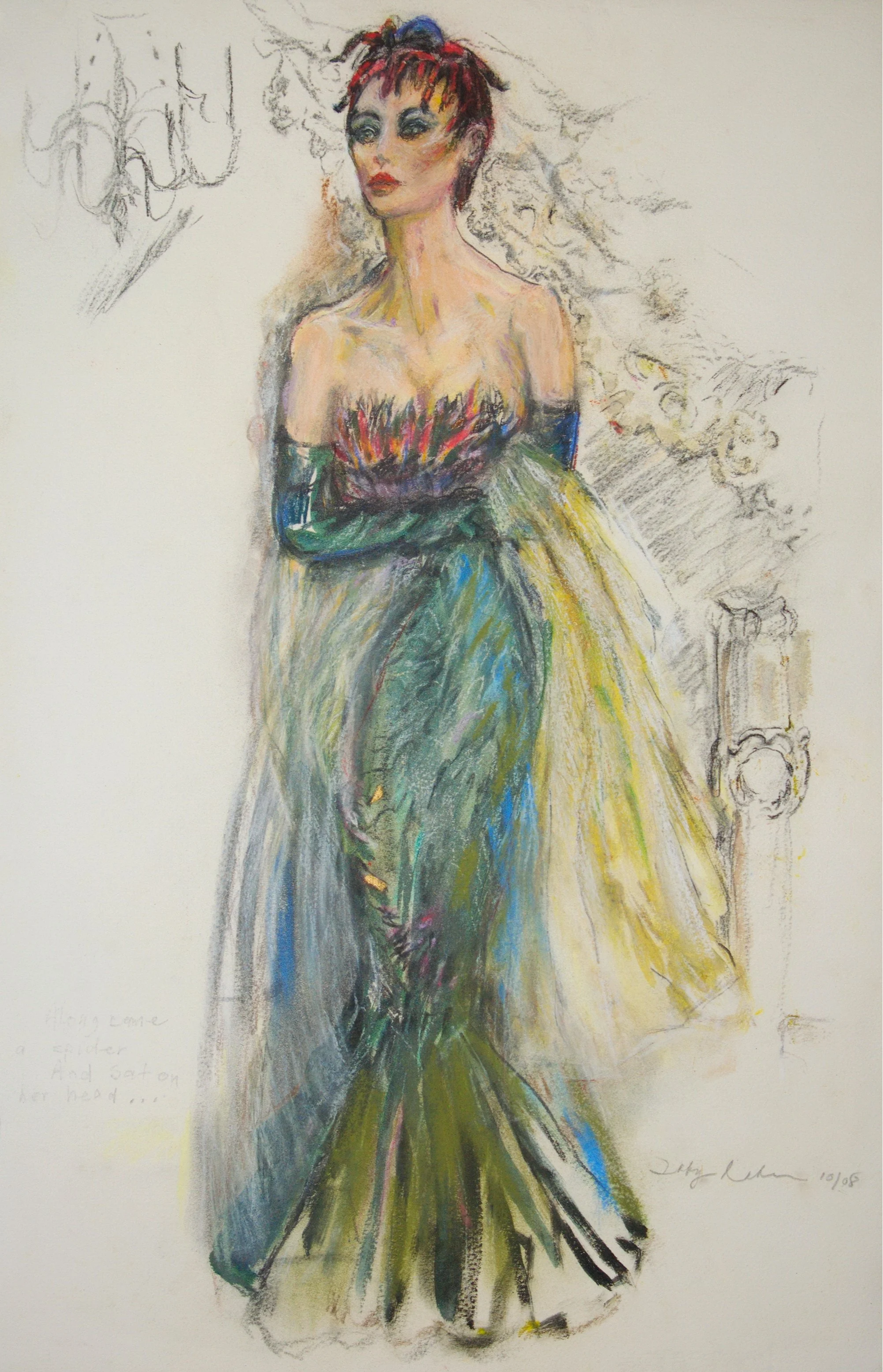 Along Came a Spider and Sat on Her Head