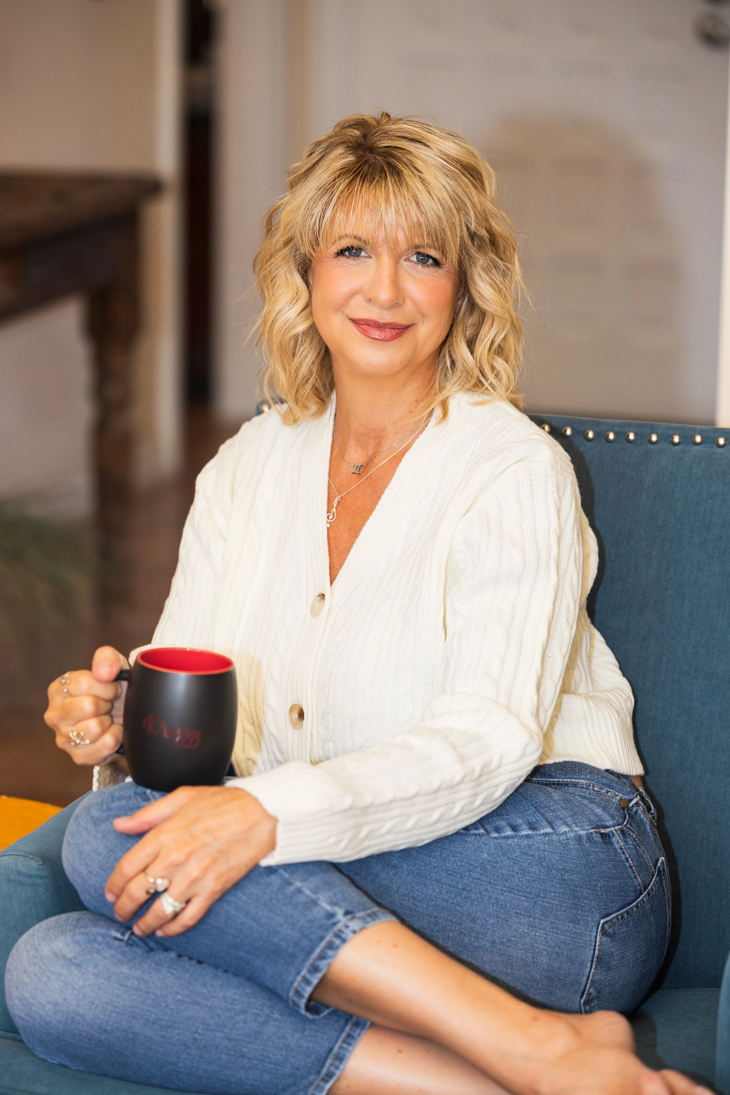 Krissy Johnson, licensed marriage and family therapist offering IFS therapy intensives for women seeking clarity in difficult relationships.