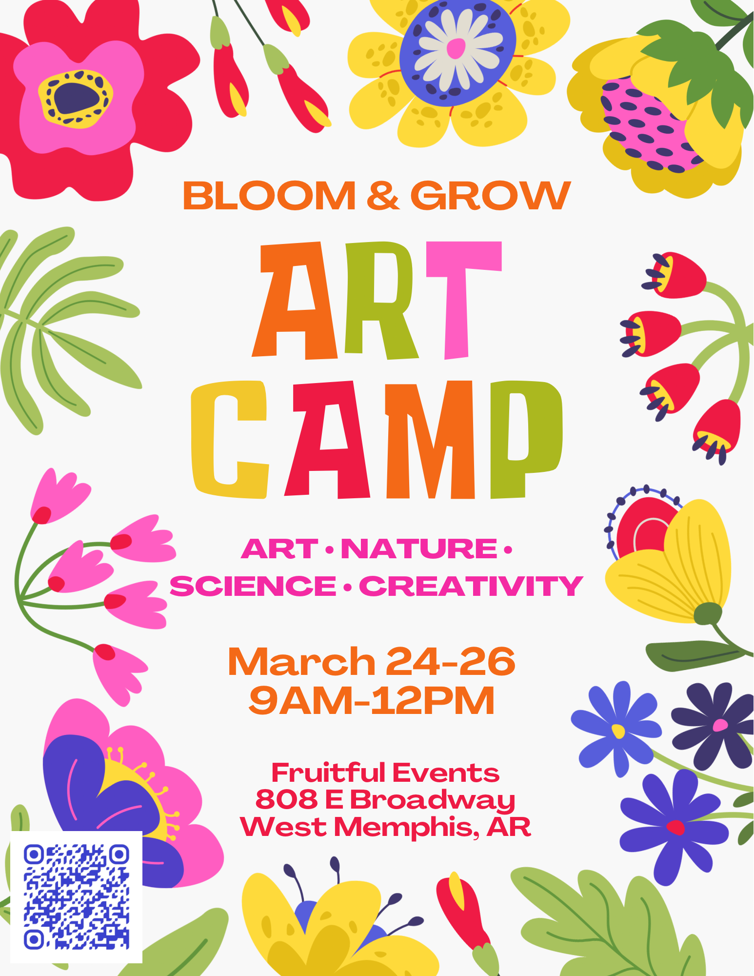 Bloom & Grow Art Camp