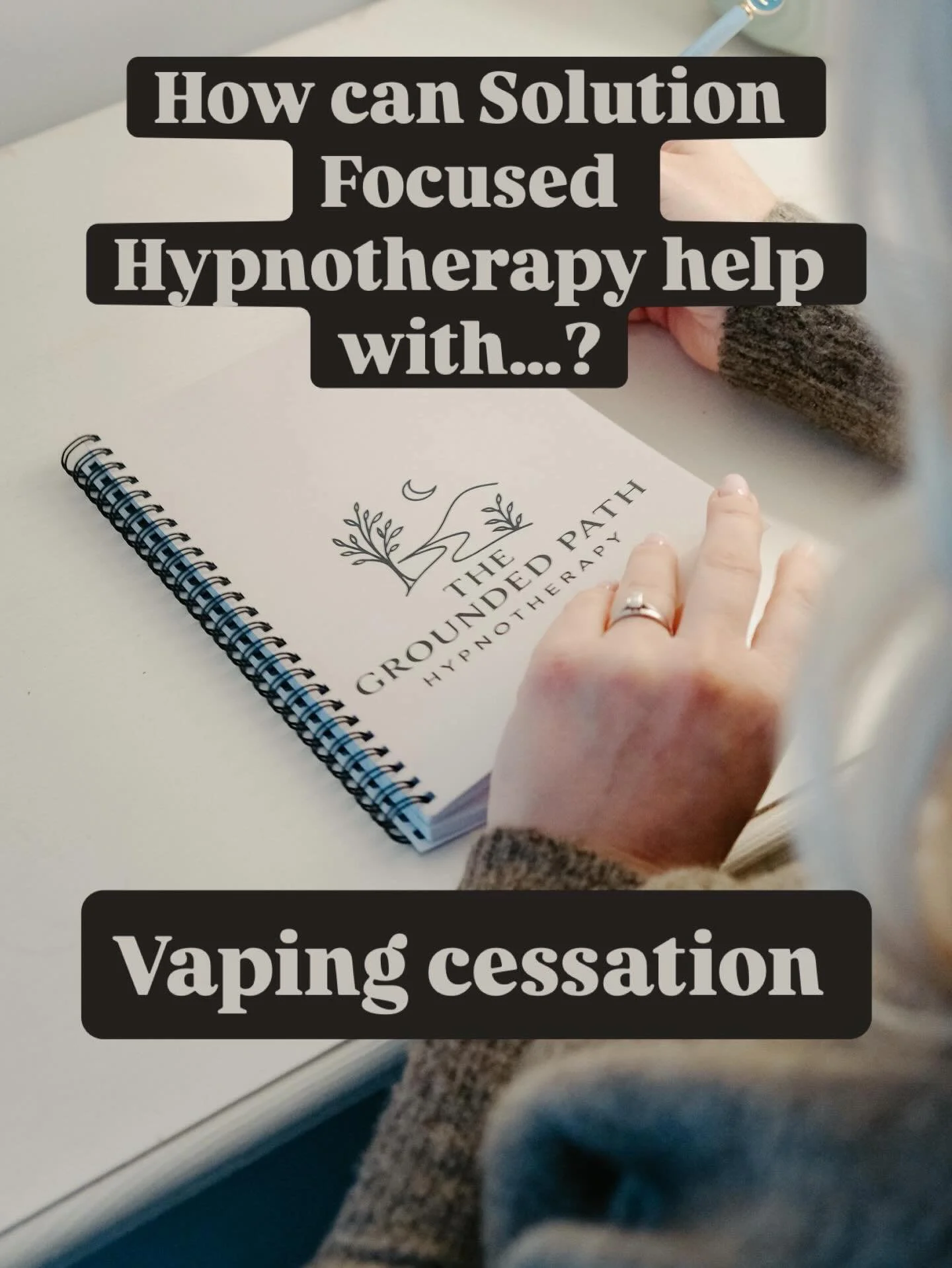 Can Solution Focused Hypnotherapy help with&hellip;? Vaping cessation  YES ✨