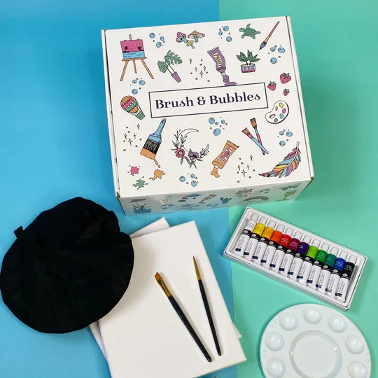 Art Kit, Brush &amp; Bubbles